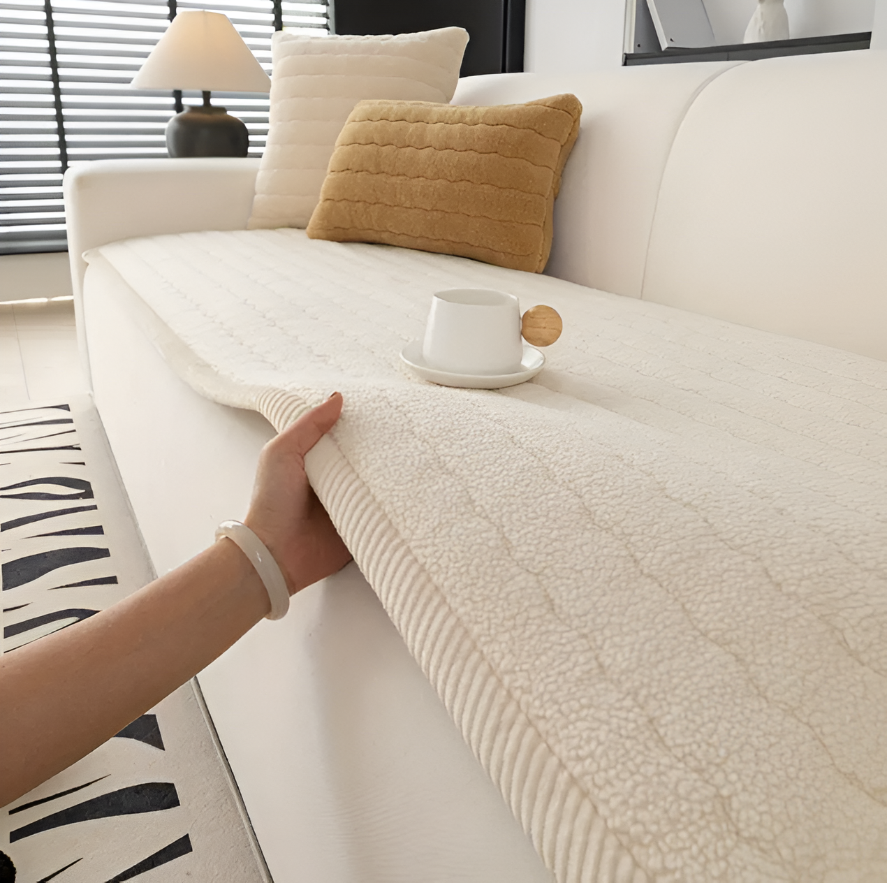 Sofaovertræk Antiskrid – Ideel Beskyttelse For Dyr 