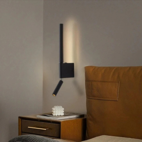 Applique Murale LED Avec Liseuse — vue 3