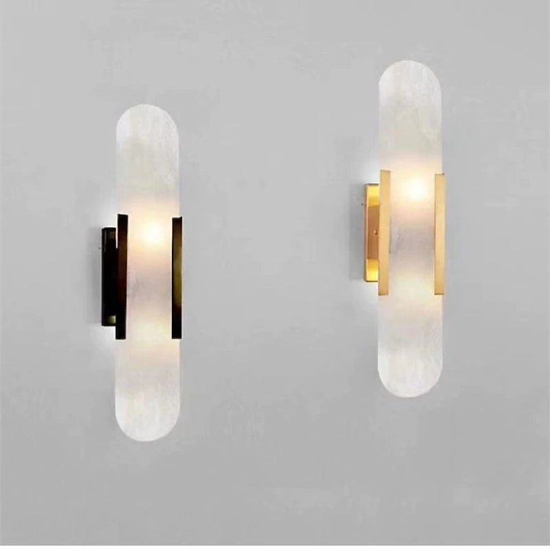 Applique Murale LED Noire Et Dorée — vue 4