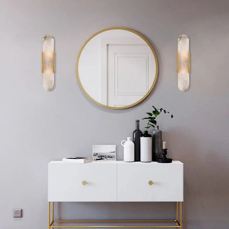 Applique Murale LED Noire Et Dorée — vue 6