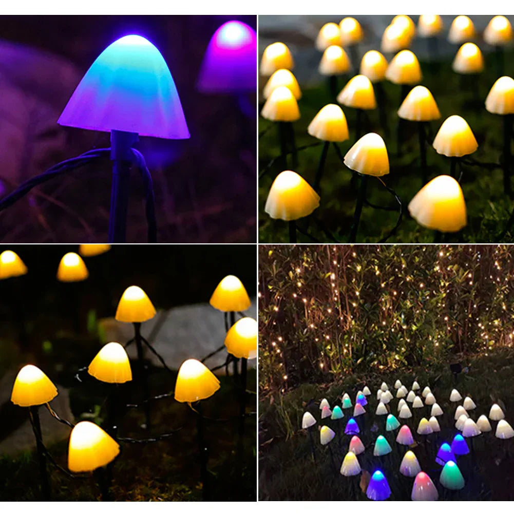 Guirlande Lumineuse Champignons Solaires — vue 7