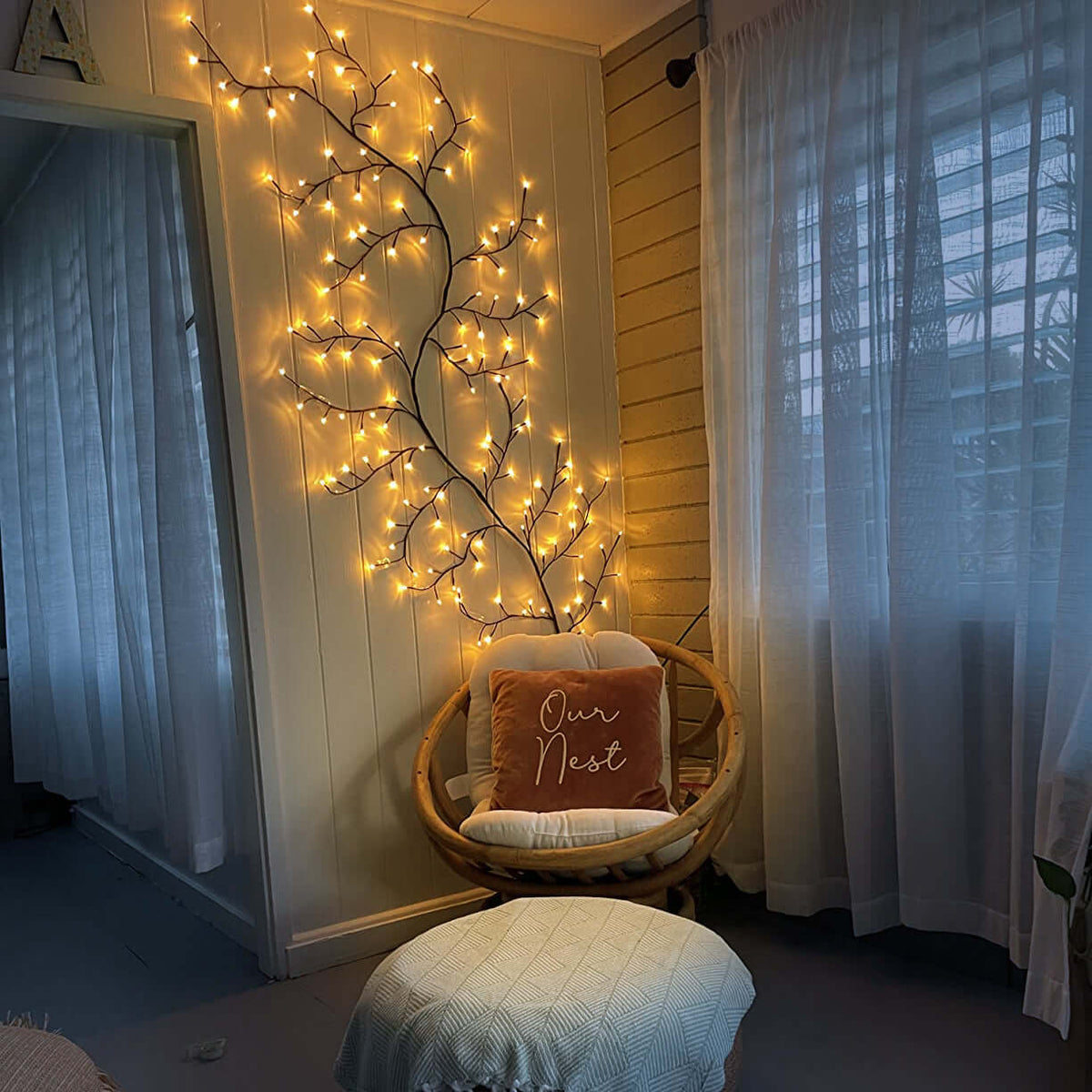 Guirlande Murale En Forme De Branche