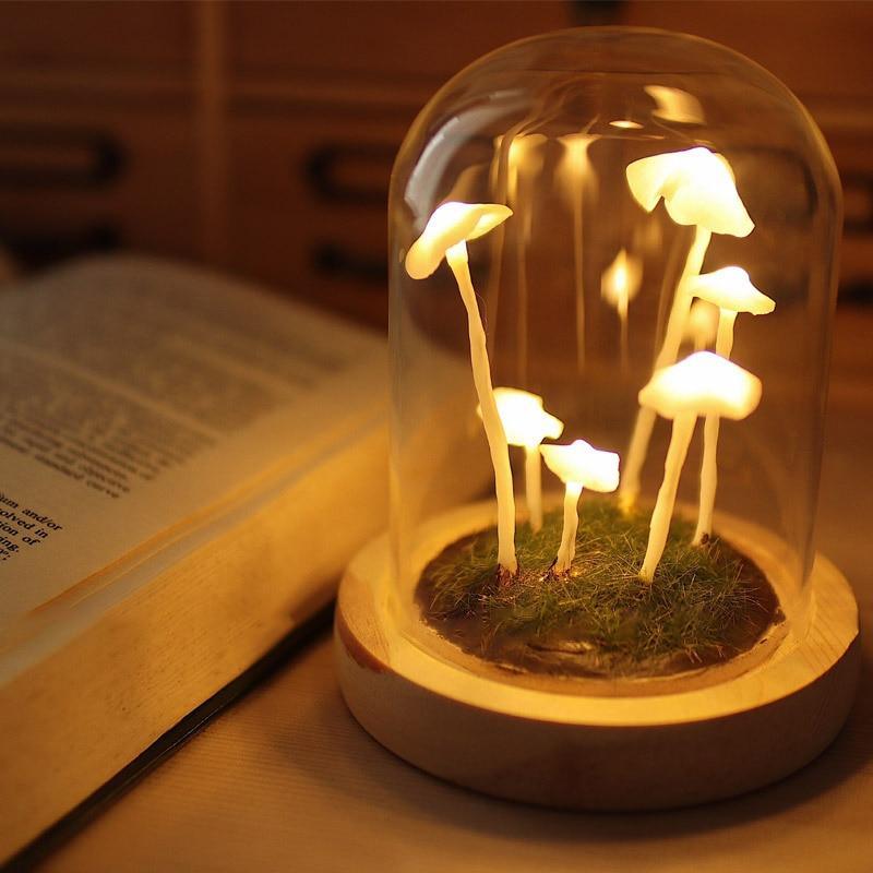 Lampe Champignon Enchantée