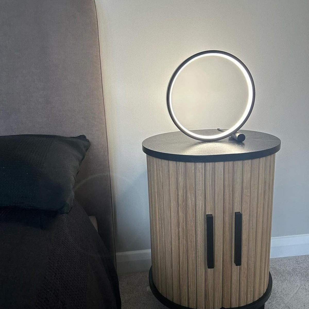 Lampe De Table Circulaire À Capteur Tactile — vue 2