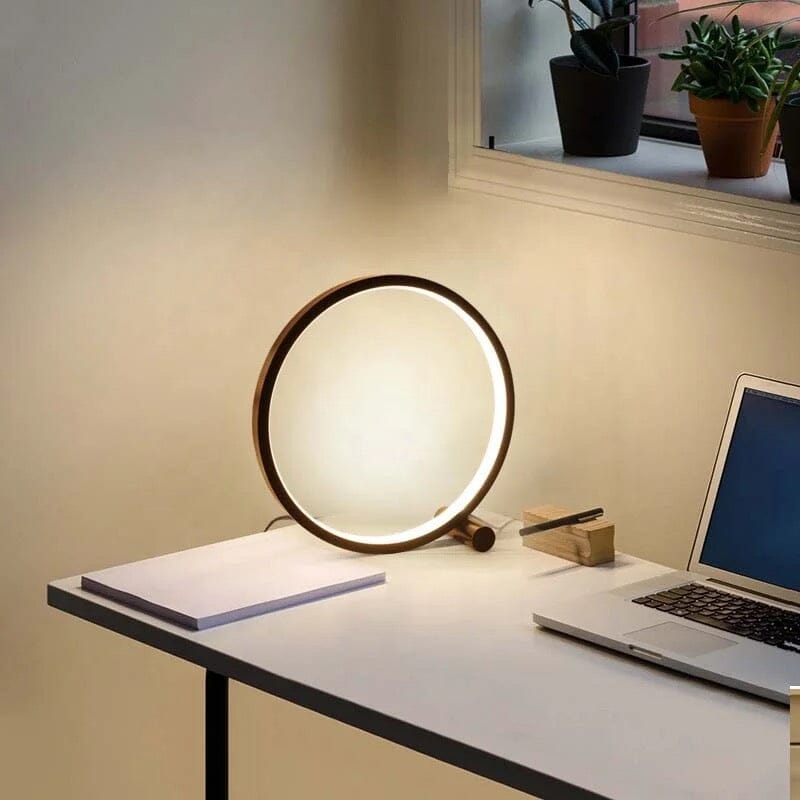 Lampe De Table Circulaire À Capteur Tactile — vue 3