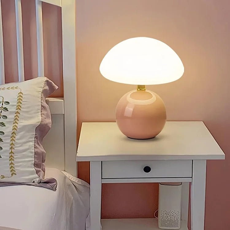 Lampe De Table En Forme De Champignon — vue 4