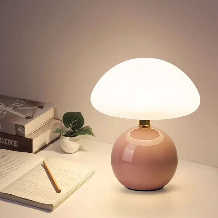 Lampe De Table En Forme De Champignon — vue 5
