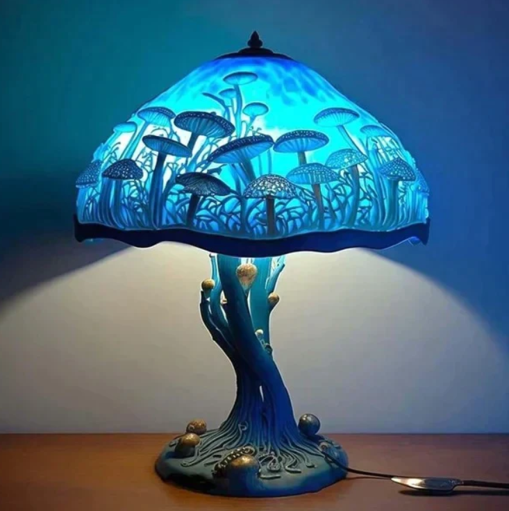 Lampe En Vitrail Apaisante — vue 9