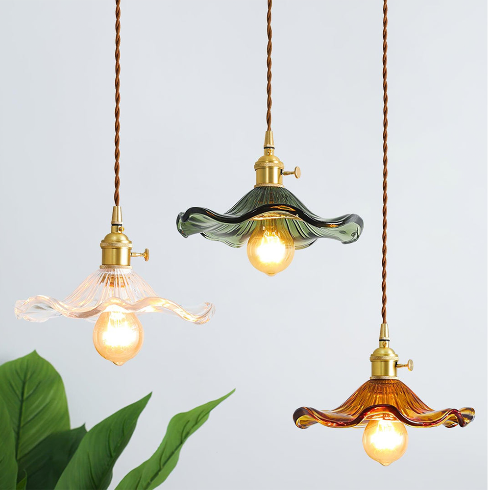 Lampe Fleur Suspendue