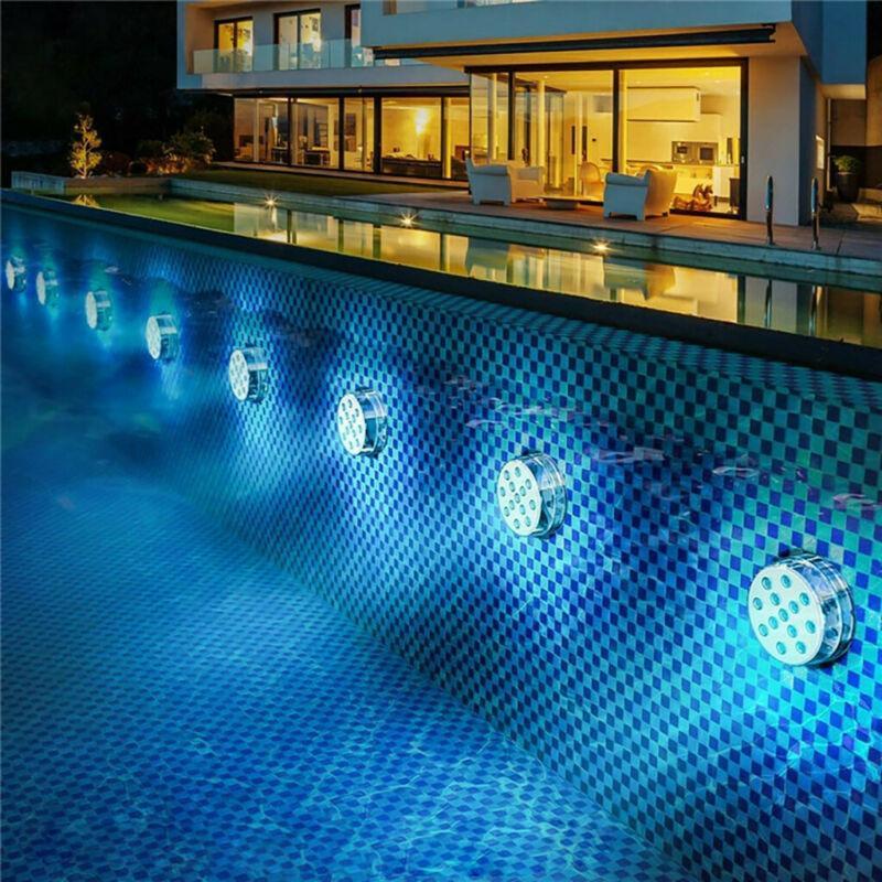 Lampe LED Submersible Avec Télécommande