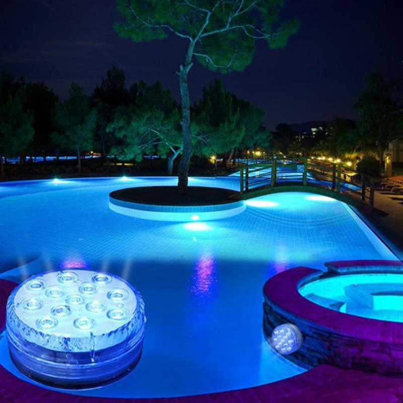 Lampe LED Submersible Avec Télécommande — vue 2