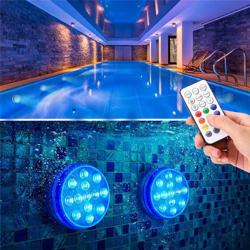 Lampe LED Submersible Avec Télécommande — vue 3