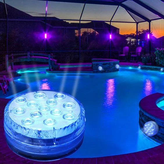 Lampe LED Submersible Avec Télécommande — vue 7