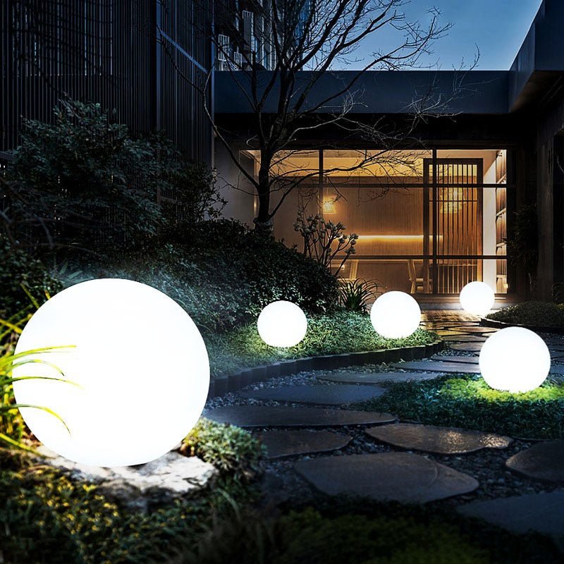 Lampe Sphérique Extérieure Sans Fil — vue 2