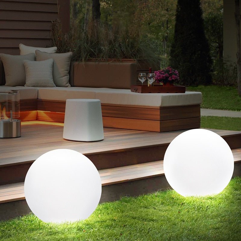 Lampe Sphérique Extérieure Sans Fil — vue 4