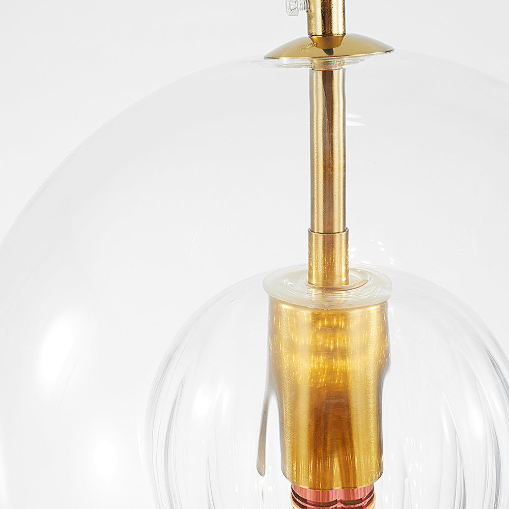 Lampe Suspendue En Verre Élégante Et Chaleureuse — vue 6