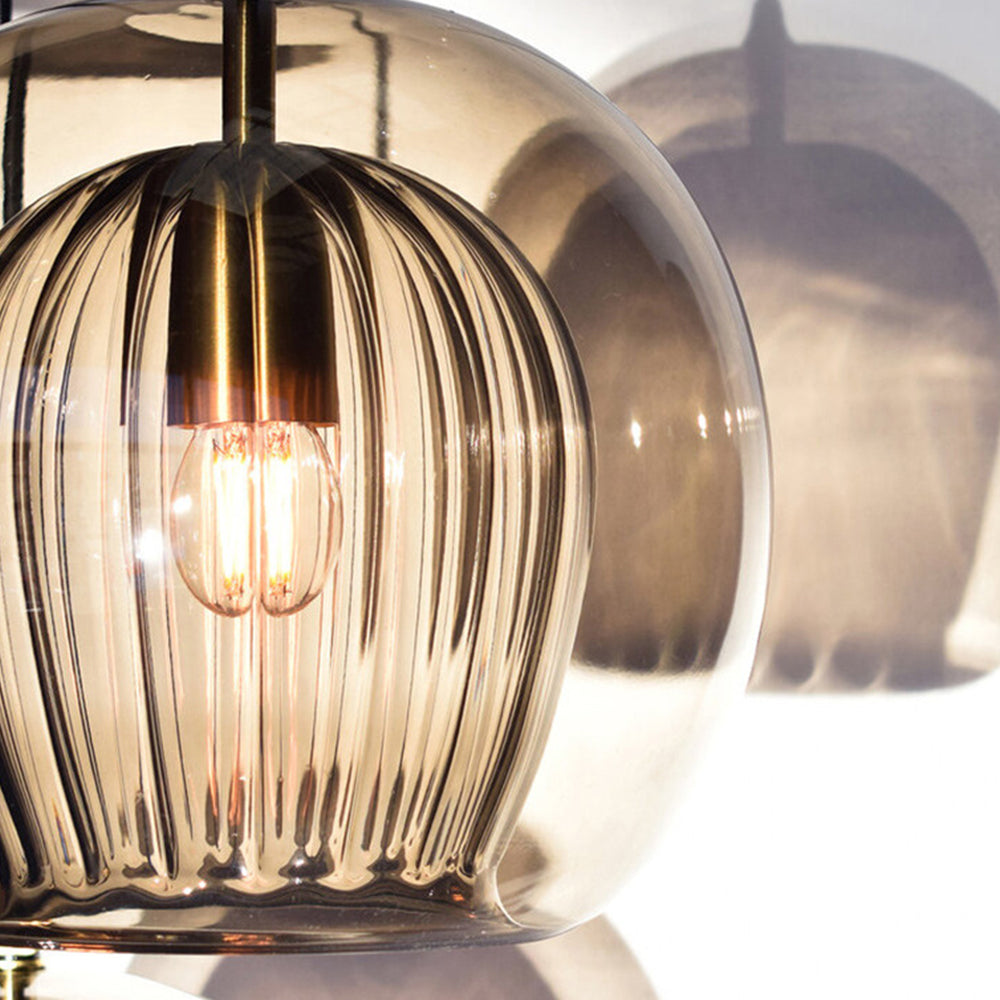 Lampe Suspendue En Verre Élégante Et Chaleureuse — vue 7