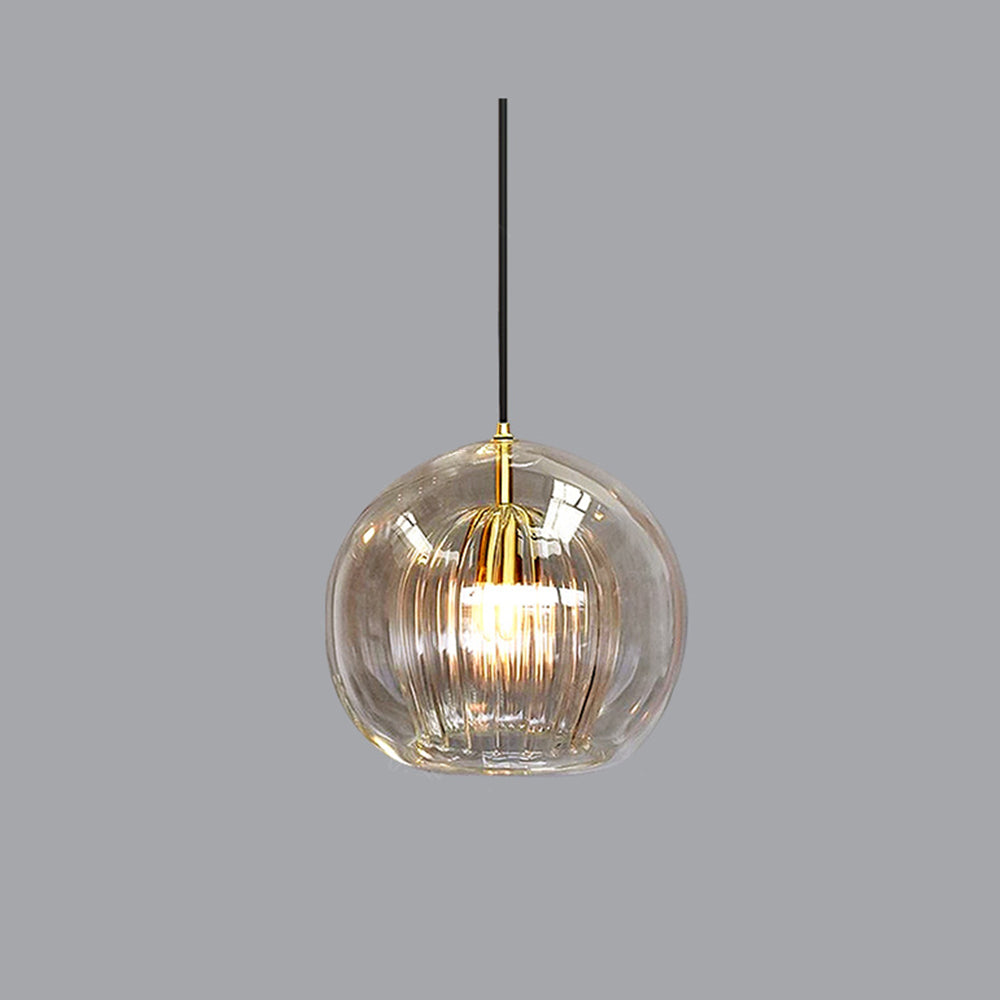 Lampe Suspendue En Verre Élégante Et Chaleureuse — vue 10