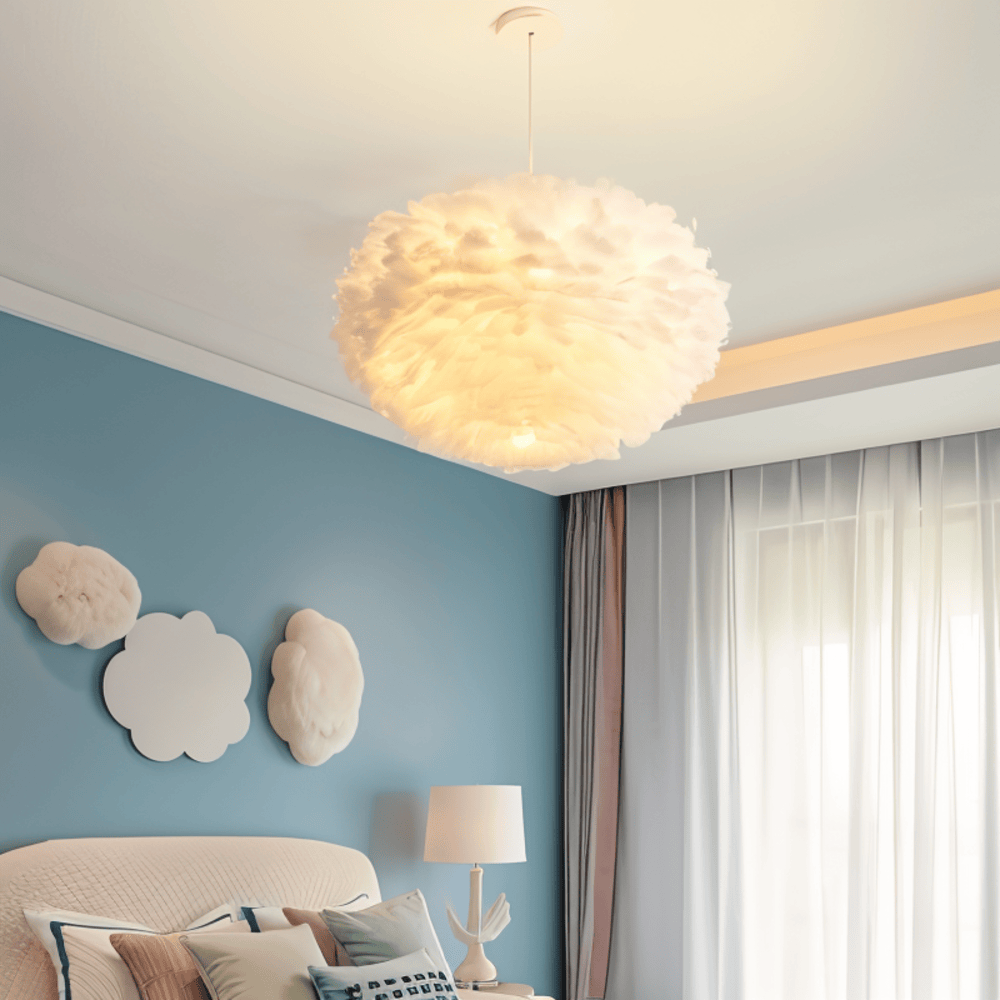 Lampe Suspendue Plumes — vue 4