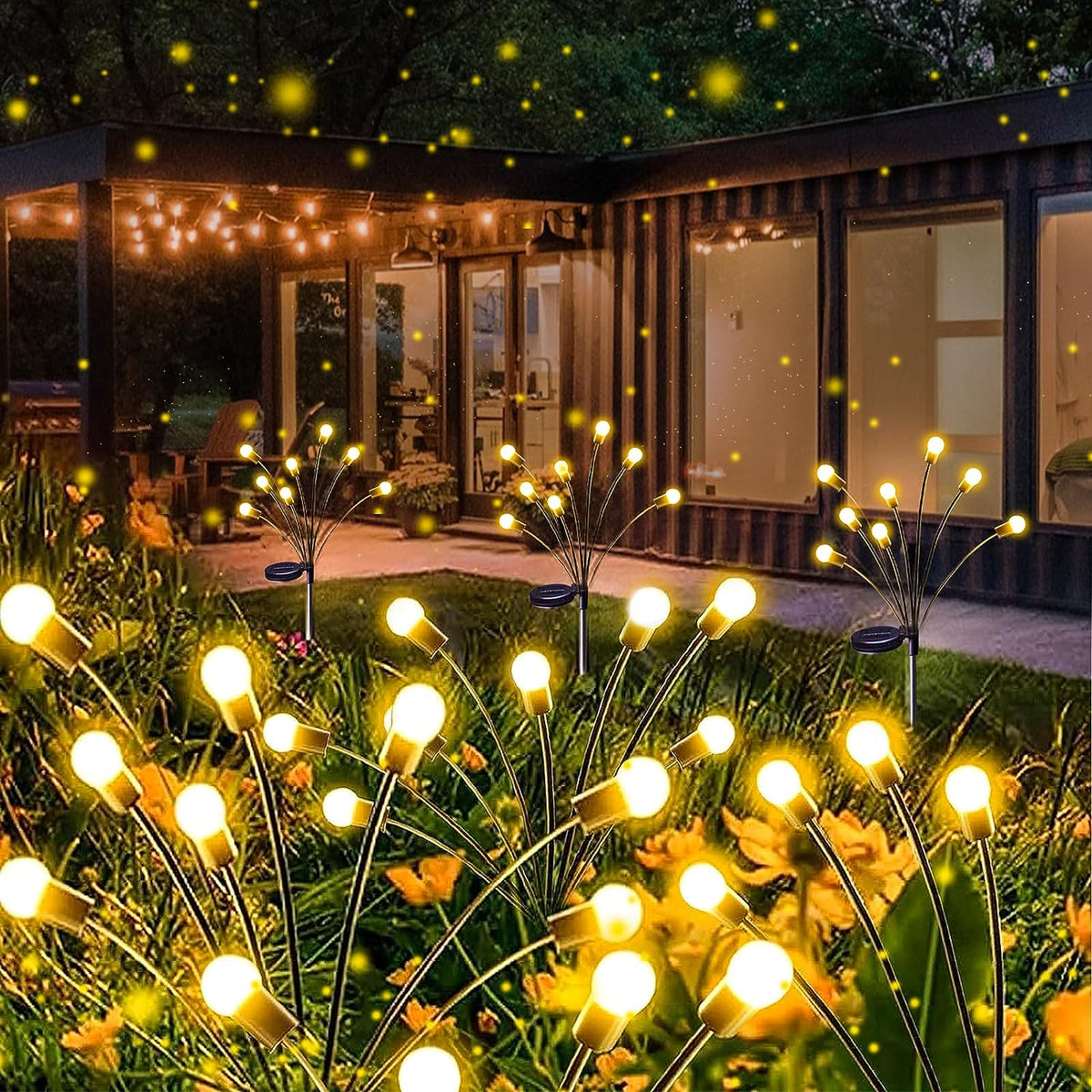 Lampes LEDs Lucioles À Énergie Solaire