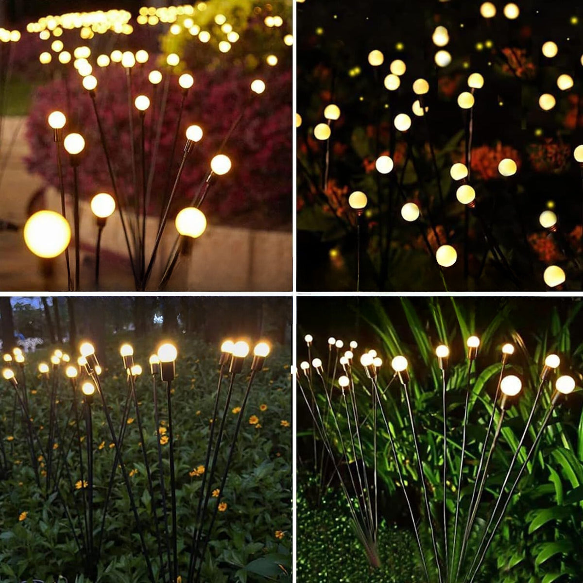 Lampes LEDs Lucioles À Énergie Solaire — vue 5