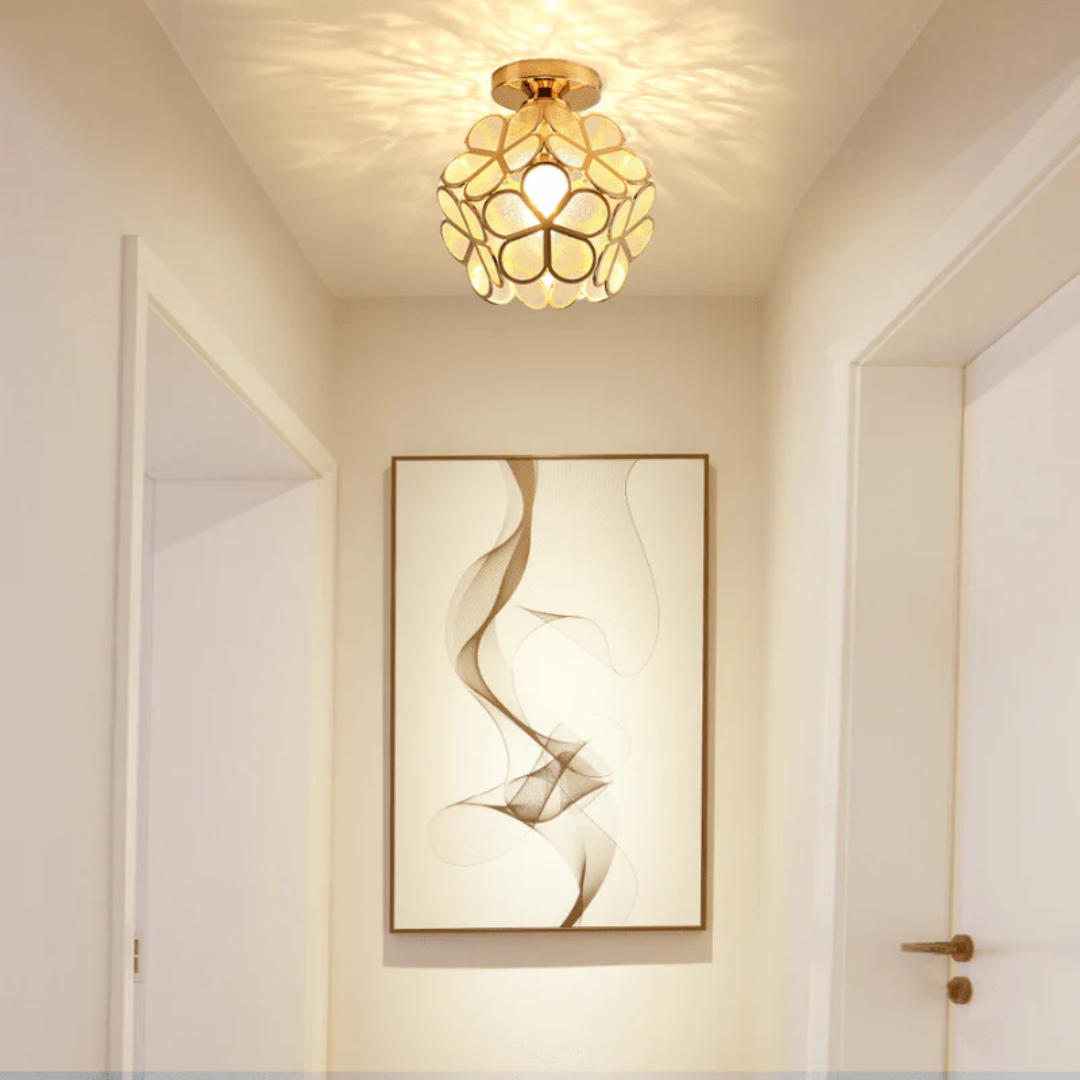 Luminaire De Plafond En Forme De Fleur — vue 3