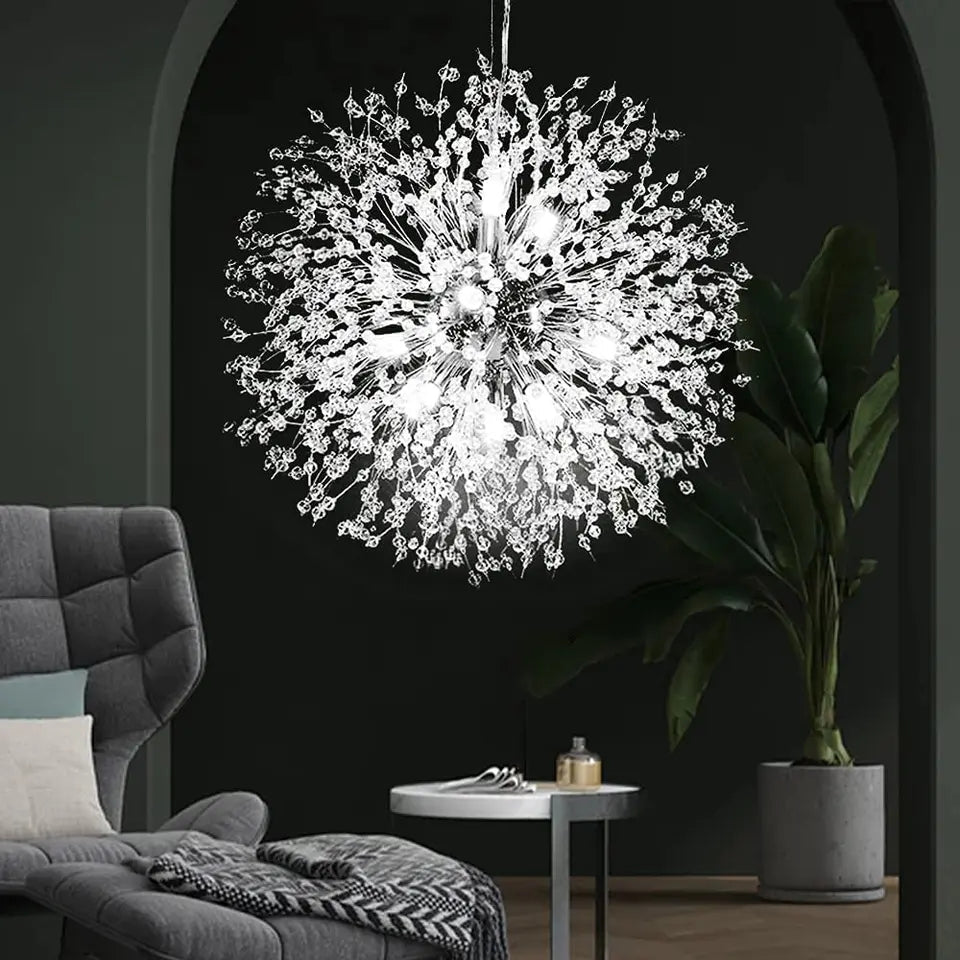 Lustre En Cristal À Suspension — vue 12