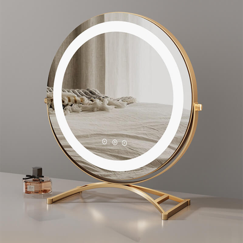 Miroir De Maquillage Led Tactile