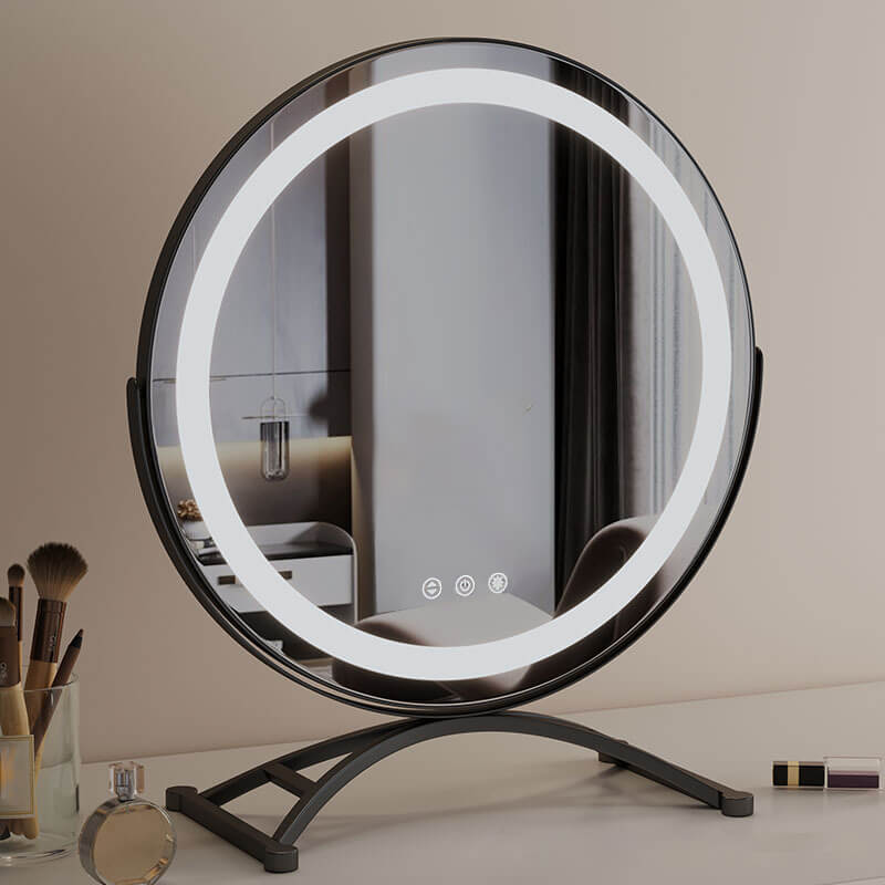 Miroir De Maquillage Led Tactile — vue 2