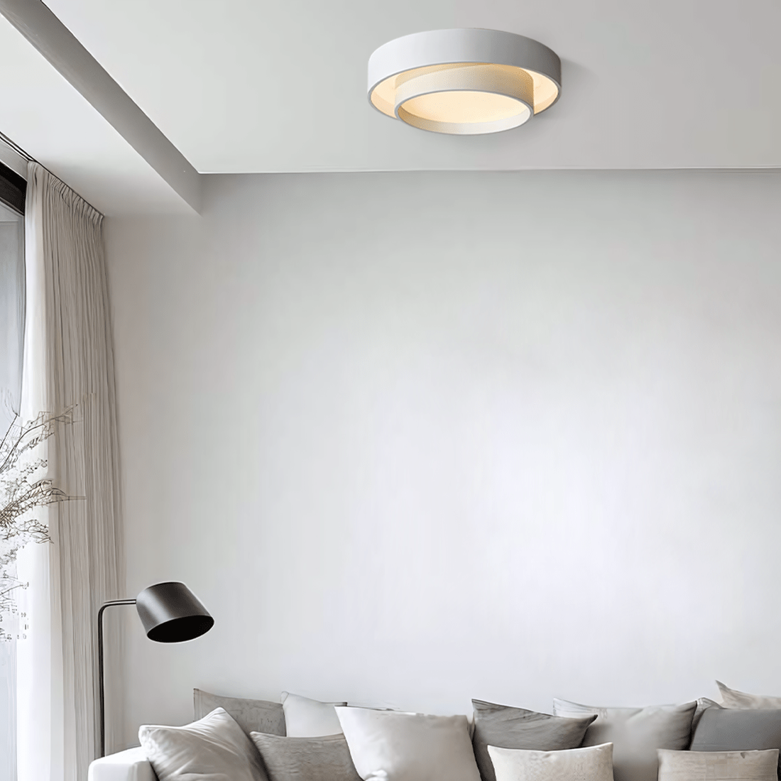 Plafonnier LED Disque — vue 2