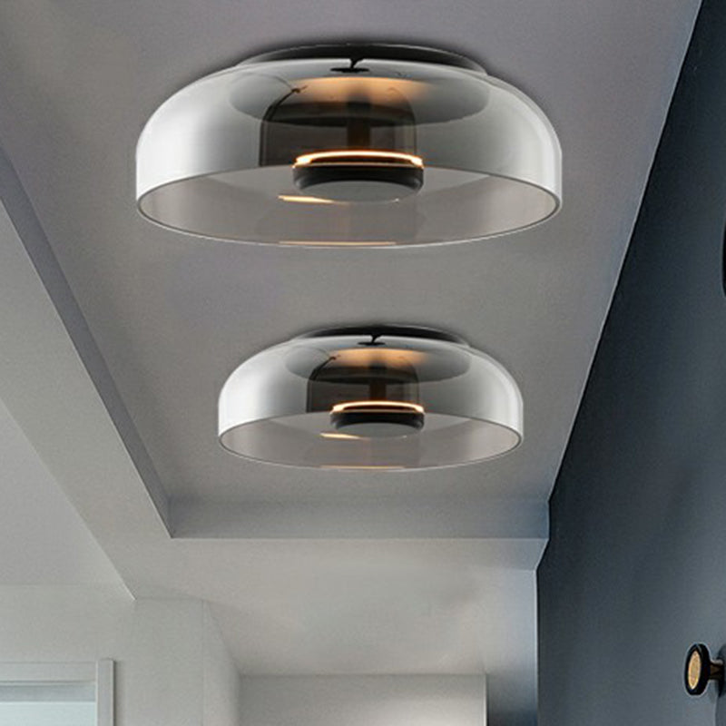 Plafonnier Led En Verre