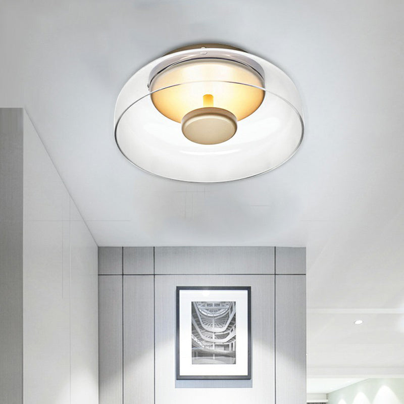 Plafonnier Led En Verre — vue 3