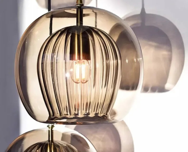 Sphère Lumineuse Moderne En Verre — vue 4