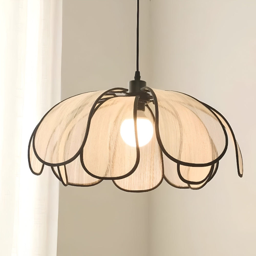 Suspension En Osier Et Naturel Design Élégant