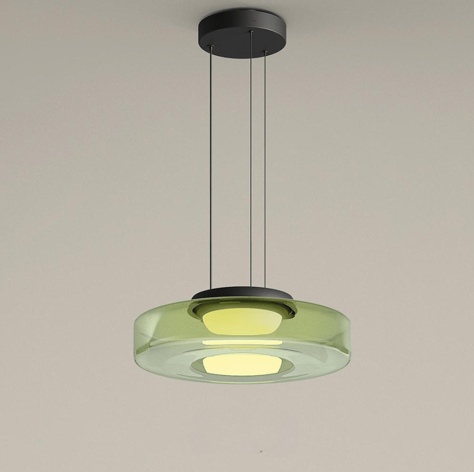 Suspension En Verre Style Bauhaus — vue 5