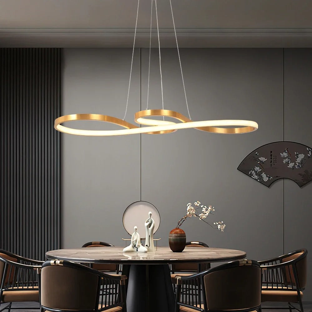 Suspension LED Moderne À Anneaux — vue 7