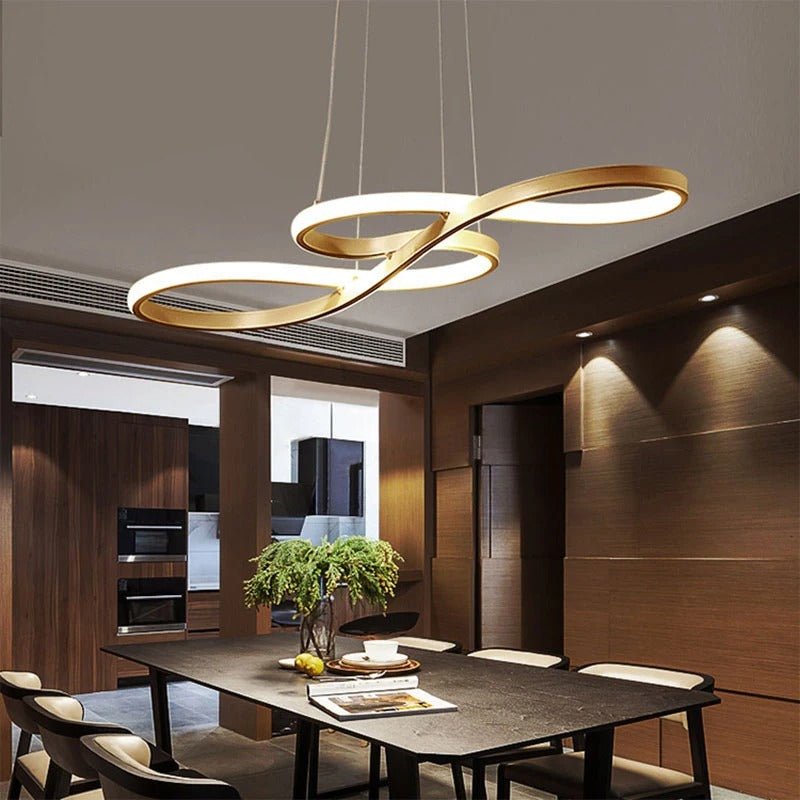 Suspension LED Moderne À Anneaux — vue 8