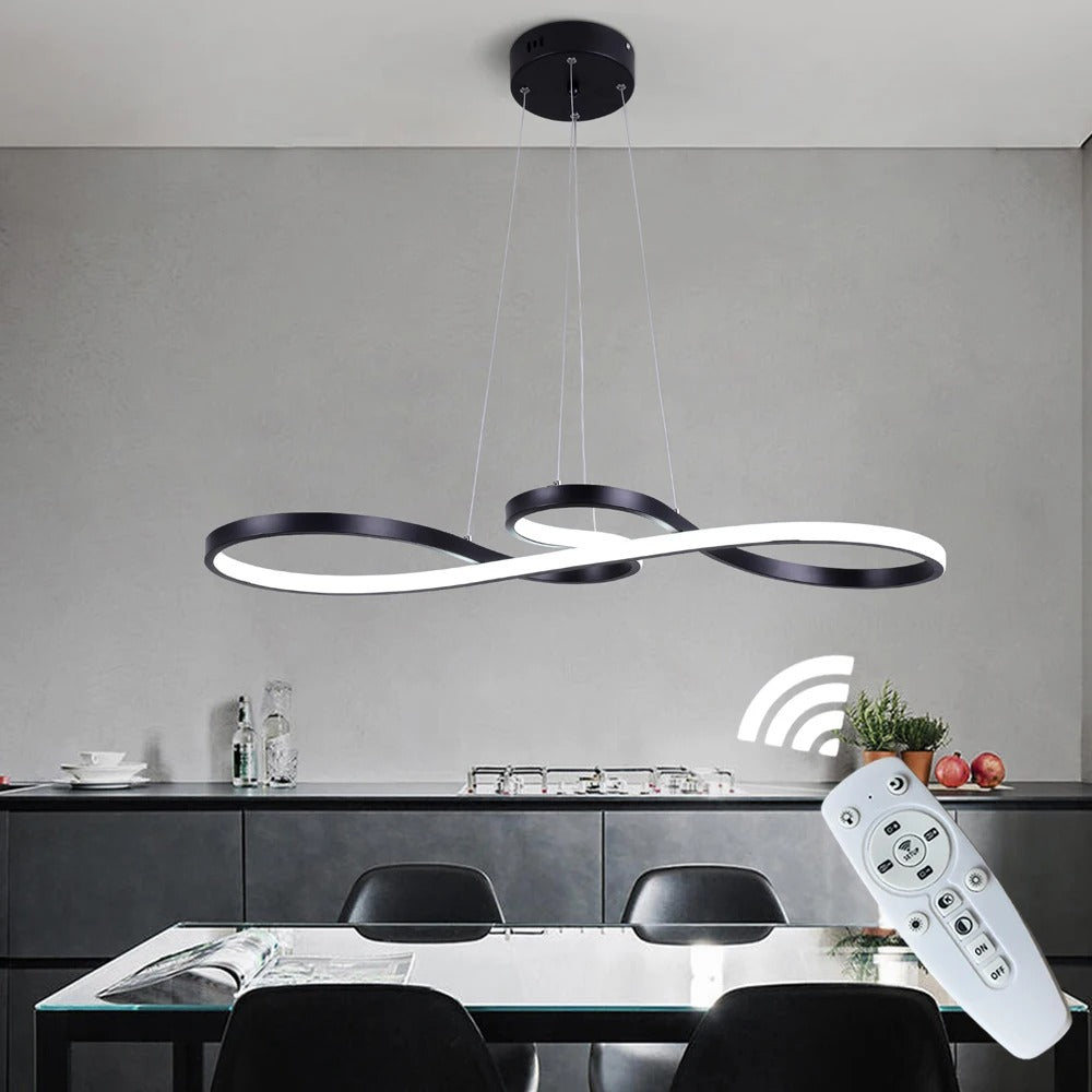 Suspension LED Moderne À Anneaux — vue 9