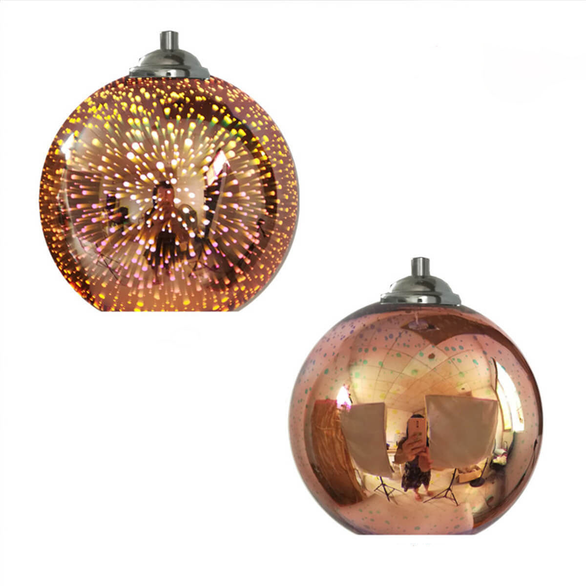 Suspension Moderne Effet Feu D’artifice — vue 13